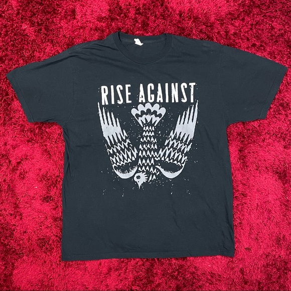 Band Tee Other - Rise Against Album Art Shirt Black XXL Siren Song Counter Culture Unraveling